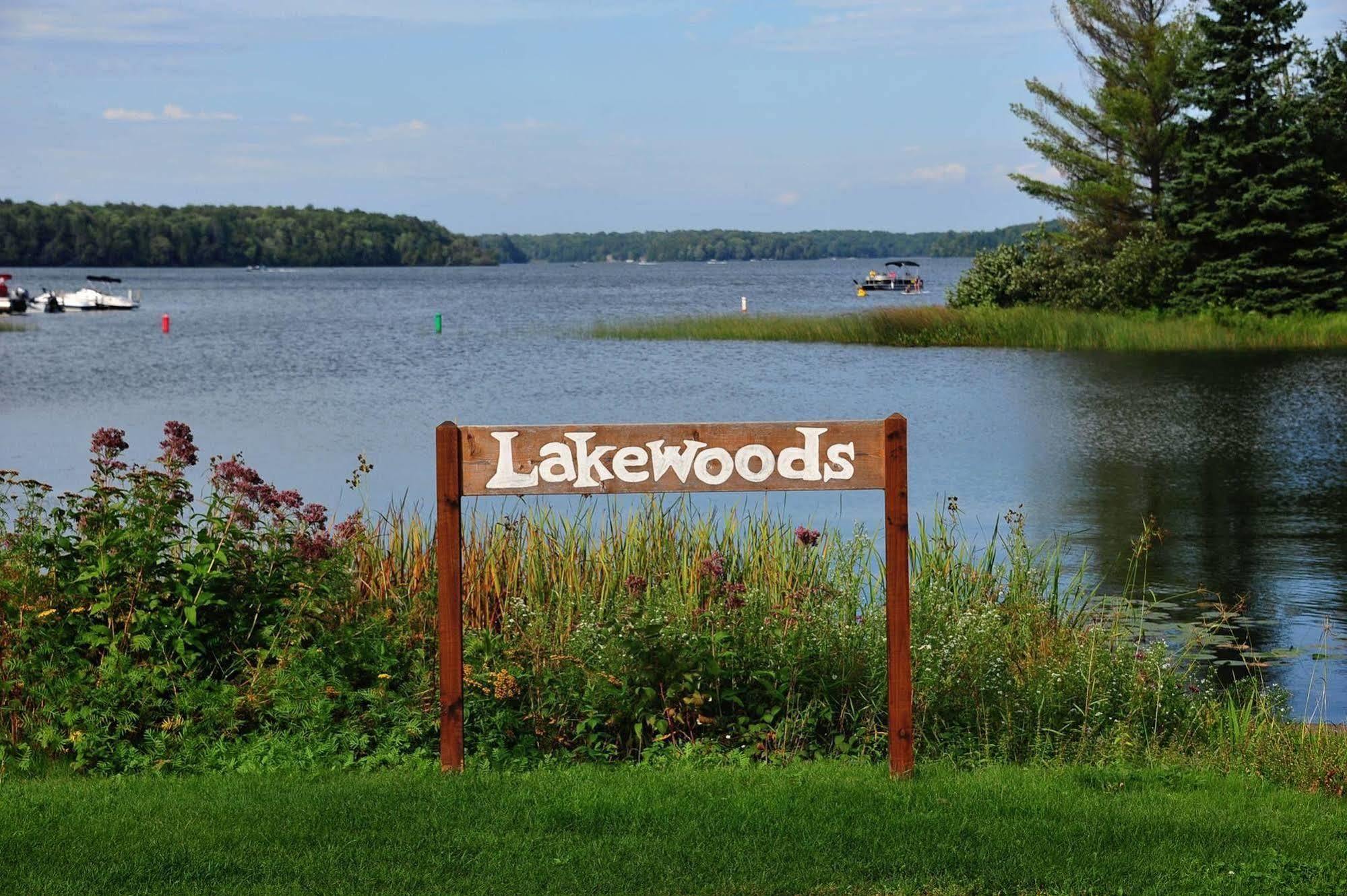 Lakewoods Resort & Golf Namekagon Экстерьер фото